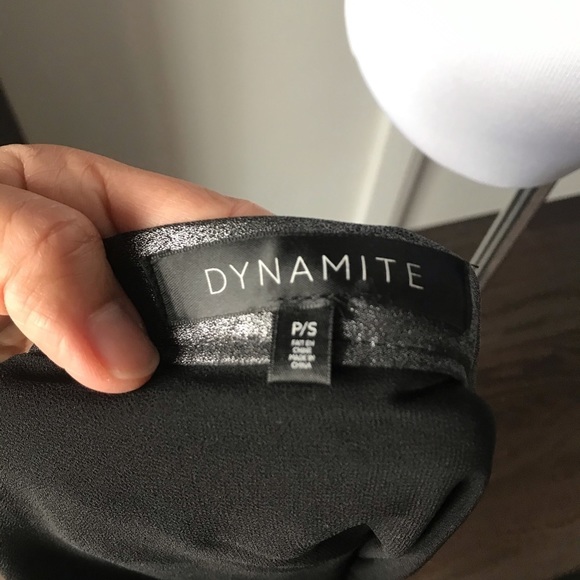 Dynamite metallic pleated skirt - Picture 3 of 4